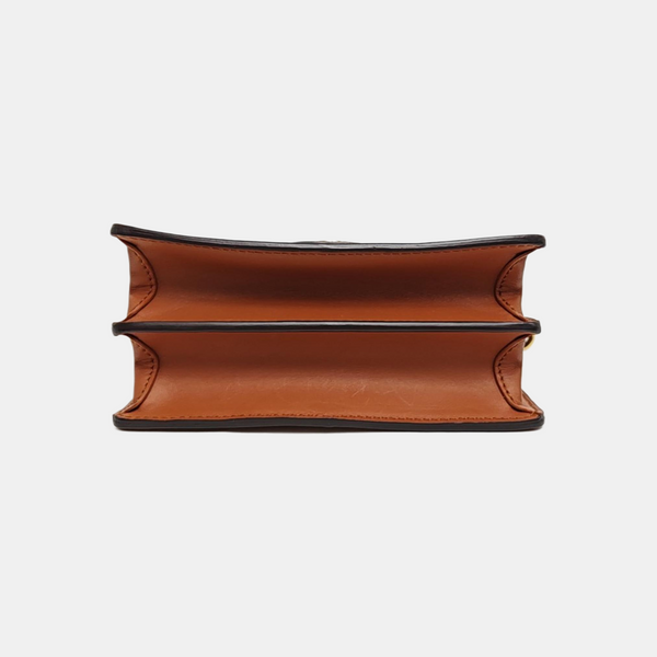 DAUPHINE Mini Monogram Coated Canvas Brown