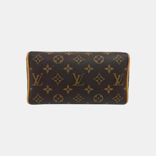SPEEDY 20 Monogram Coated Canvas Brown