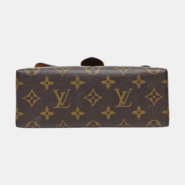 Authenticated pre-owned LOCKY BB Monogram Coated Canvas Brown - Shoulder Bag at Looply