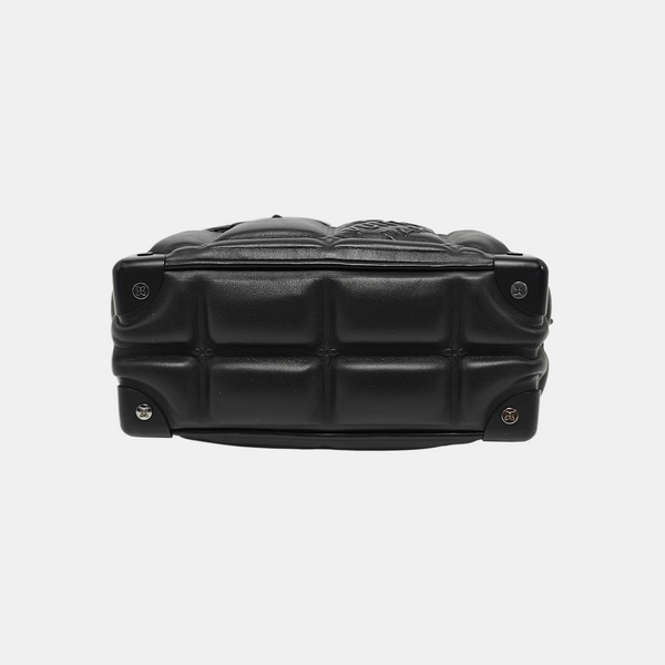 SOFT TRUNK Mini Quilted Calfskin Black