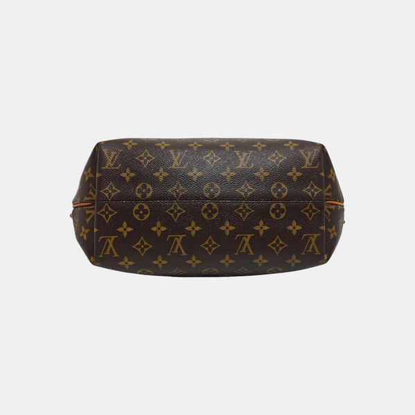 BOETIE PM Monogram Coated Canvas Brown