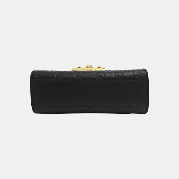 Padlock Small Monogram Calfskin Black