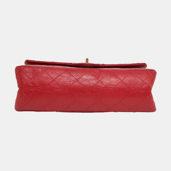 2.55 225 (small) Quilted Calfskin Red