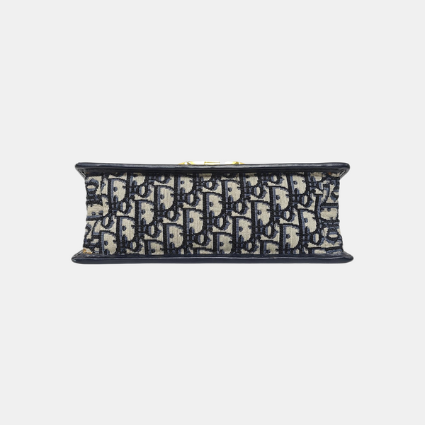 30 Montaigne Oblique Canvas Blue