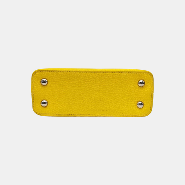 CAPUCINES Mini Calfskin Yellow