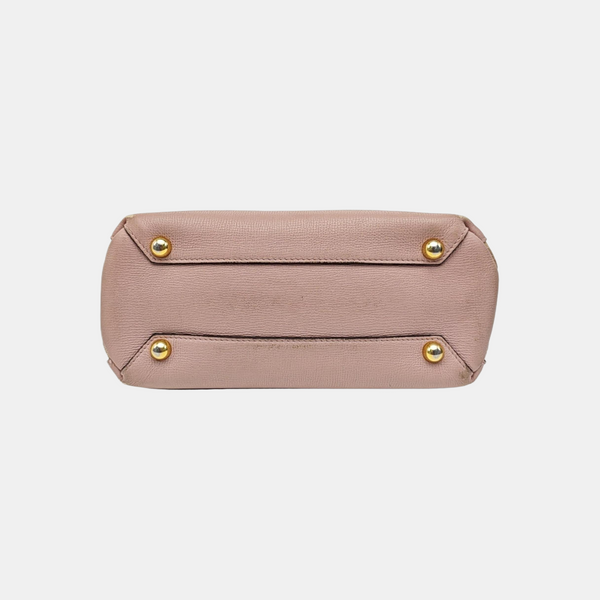 The Banner Small Calfskin Pink