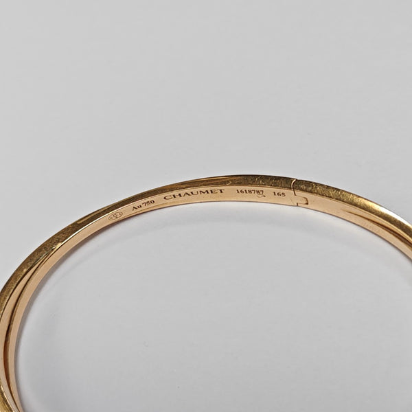 Liens Évidence 18k Rose Gold Bangle