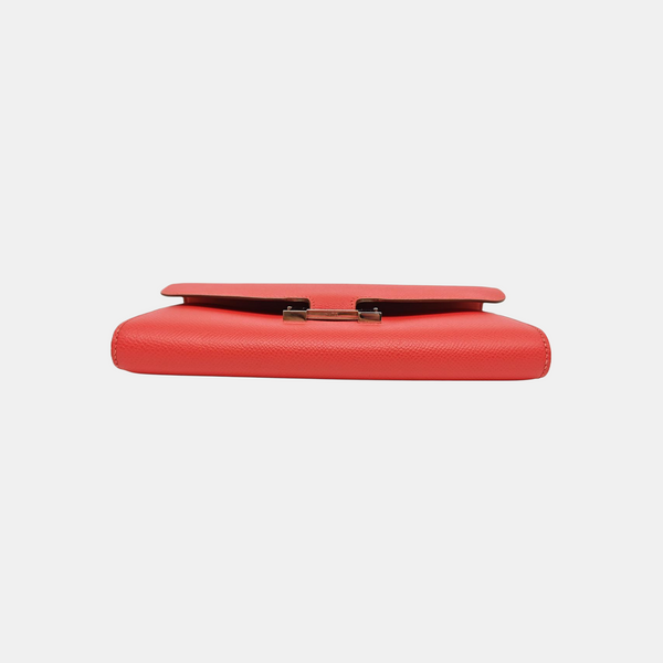 Constance 18 Epsom Red Wallet