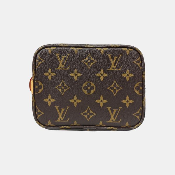 ALL IN Monogram Coated Canvas Brown