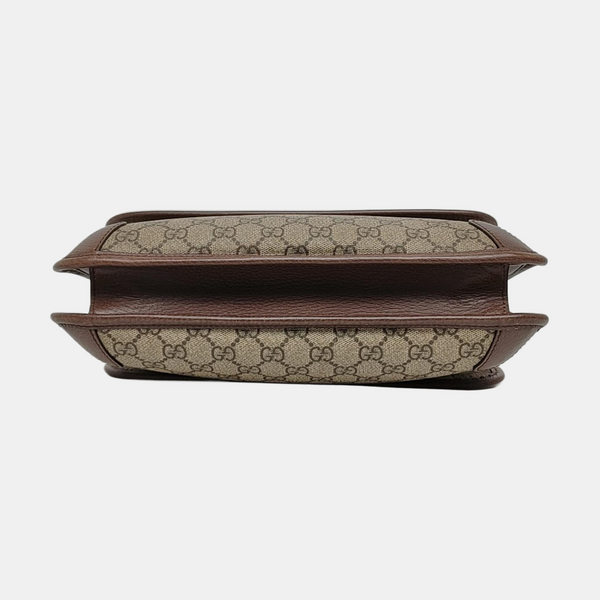 Neo Vintage Large Monogram Coated Canvas Brown