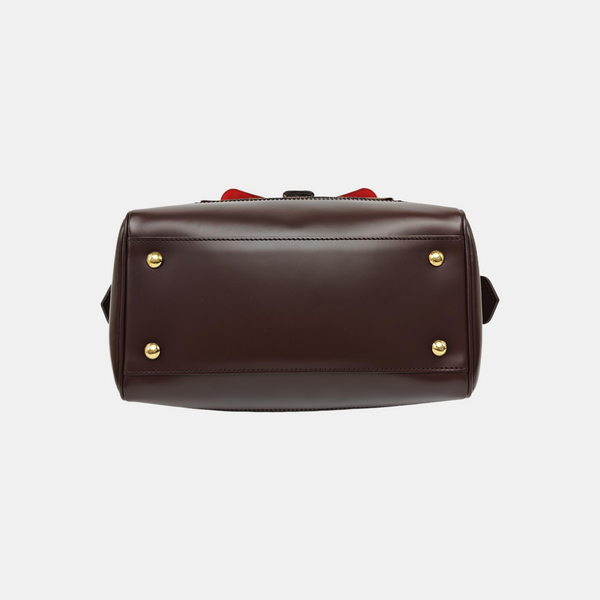 KNIGHTSBRIDGE Damier Ebene Coated Canvas Brown