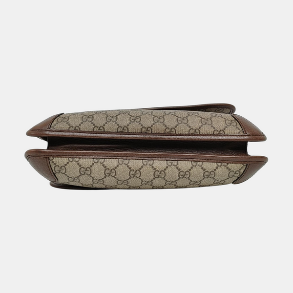 Neo Vintage Large Monogram Coated Canvas Brown