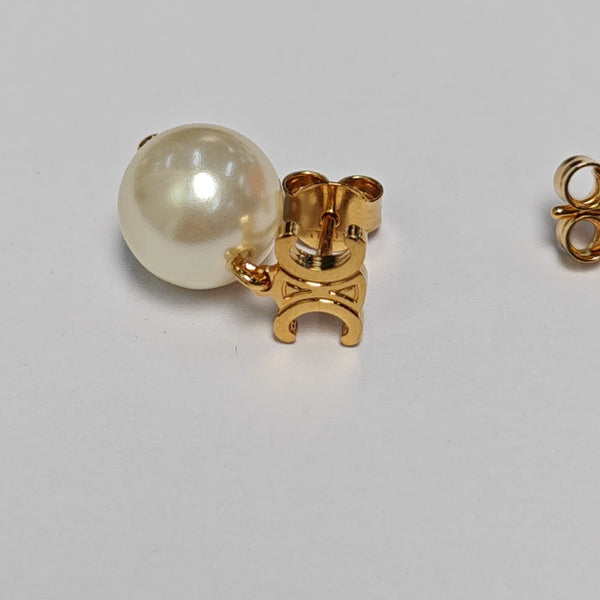 Metal Gold Earrings