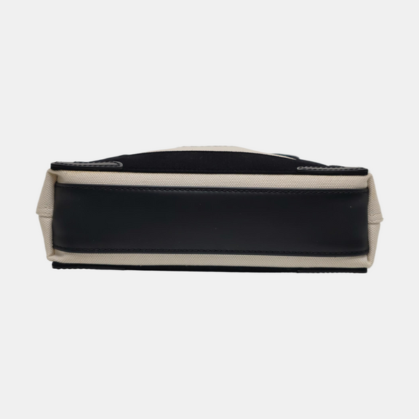 Navy Mini Canvas White