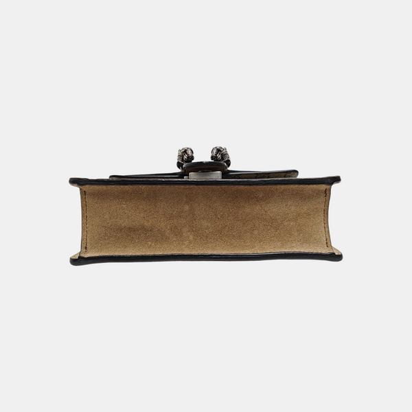 Dionysus Mini Monogram Coated Canvas Beige