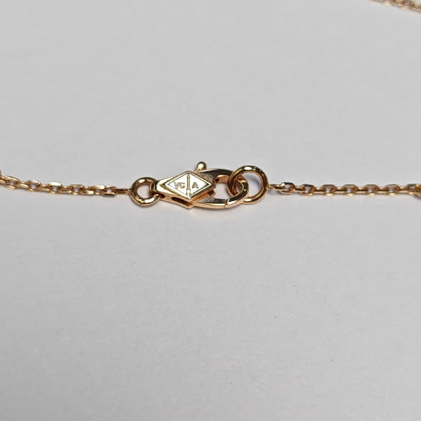Sweet Alhambra 18k Rose Gold Necklace