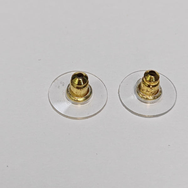 CC Logo Metal Gold Earrings