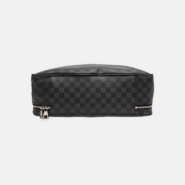 PORTE-DOCUMENTS GM Damier Graphite Coated Canvas Gray