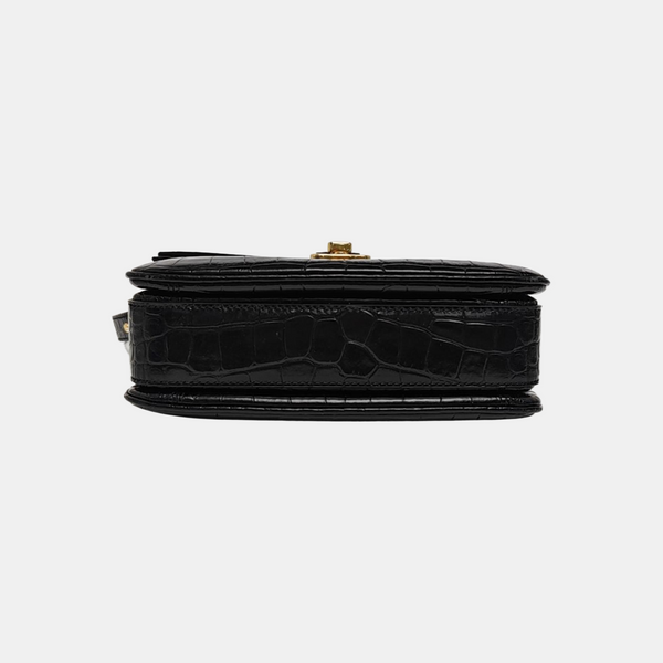 Sharp Calfskin Black