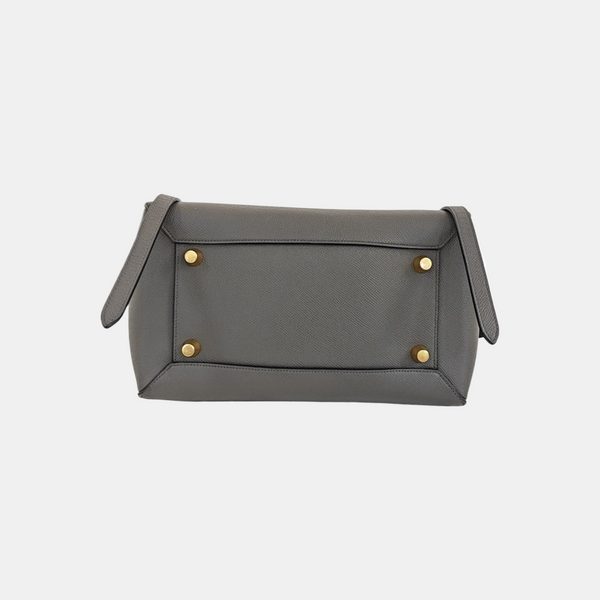 BELT Mini Calfskin Gray