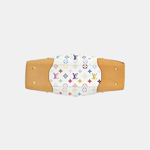 LV × TM JUDY Monogram Coated Canvas White
