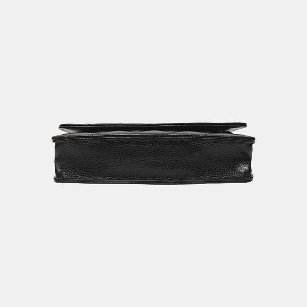 WOC Quilted Grained Calfskin Black