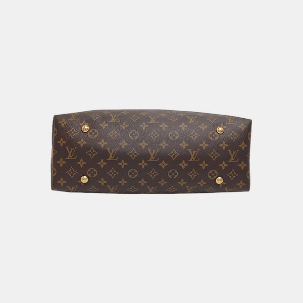 CARRYALL MM Monogram Coated Canvas Brown