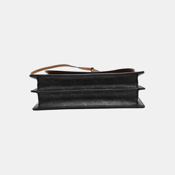 TRIOMPHE CANVAS Small Coated Canvas Brown