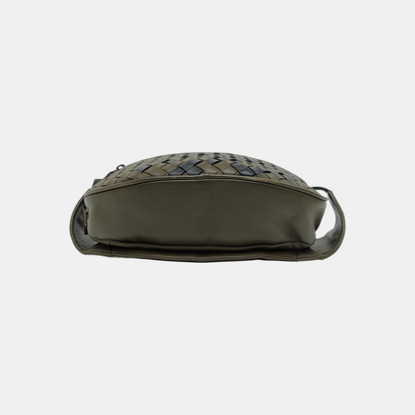 Lambskin Belt Bag Green