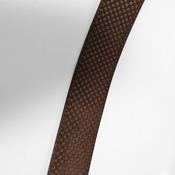 Suede Belt Brown