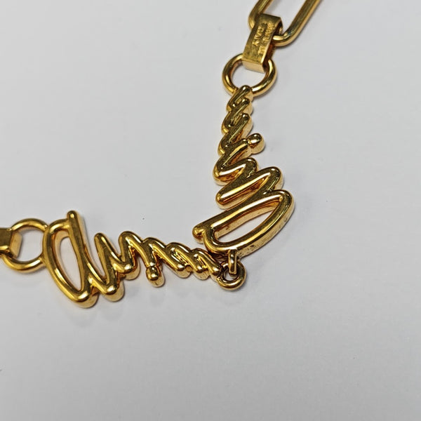 Metal Gold Necklace