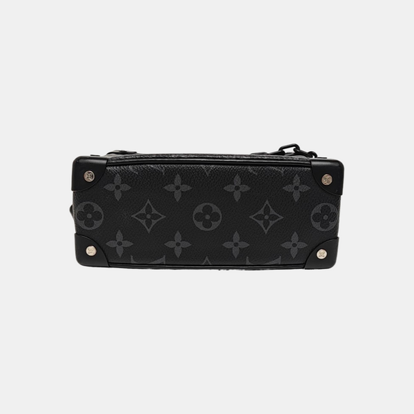 SOFT TRUNK Mini Monogram Coated Canvas Black