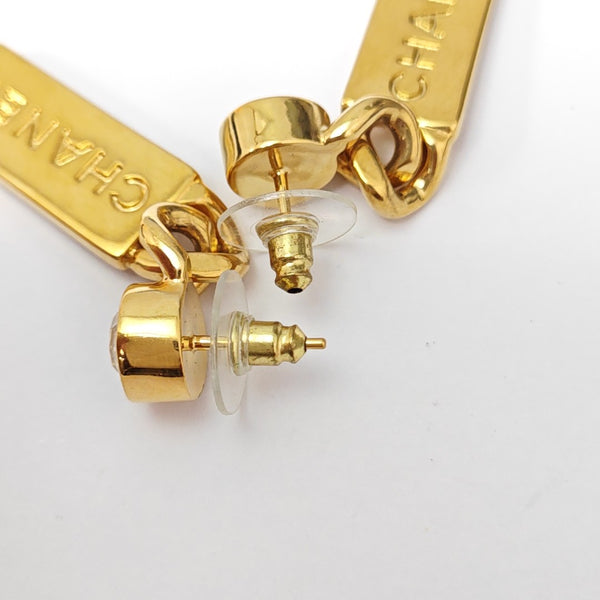 Metal Gold Stud Earrings