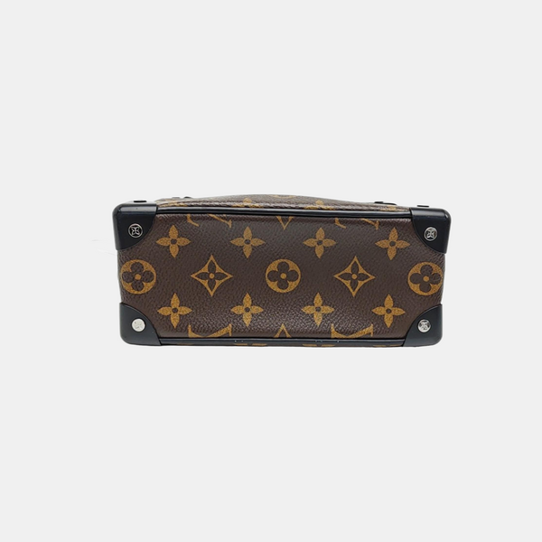 SOFT TRUNK Mini Monogram Coated Canvas Brown