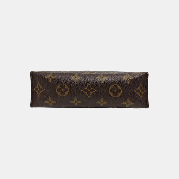TOILET POCKET 19 Monogram Coated Canvas Brown