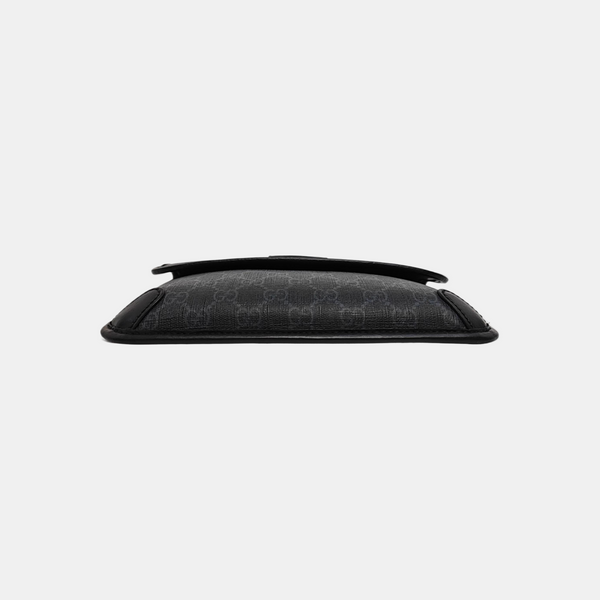 Neo Vintage Monogram Coated Canvas Black