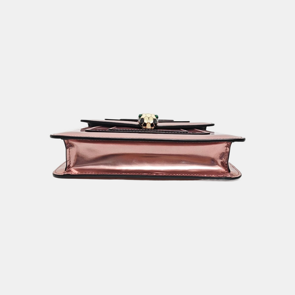 SERPENTI FOREVER Small Patent Leather Pink