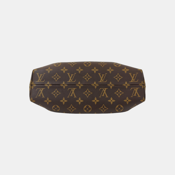 CLUTCH Monogram Coated Canvas Brown