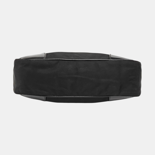 Nylon Shoulder Bag Black