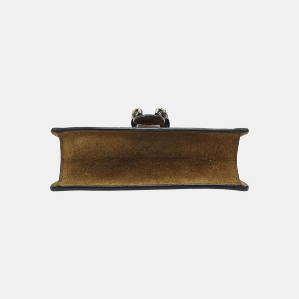 Dionysus Mini Monogram Coated Canvas Beige