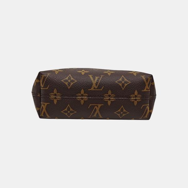 HILLS Monogram Coated Canvas Brown