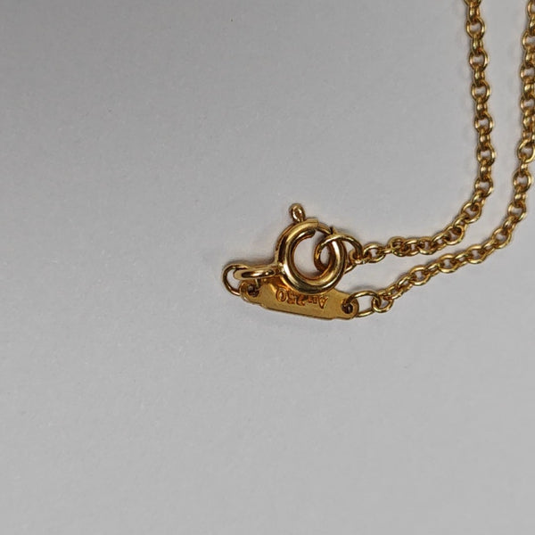 Tiffany Knot 18k Gold Necklace