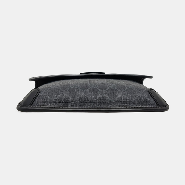 Neo Vintage Monogram Coated Canvas Black