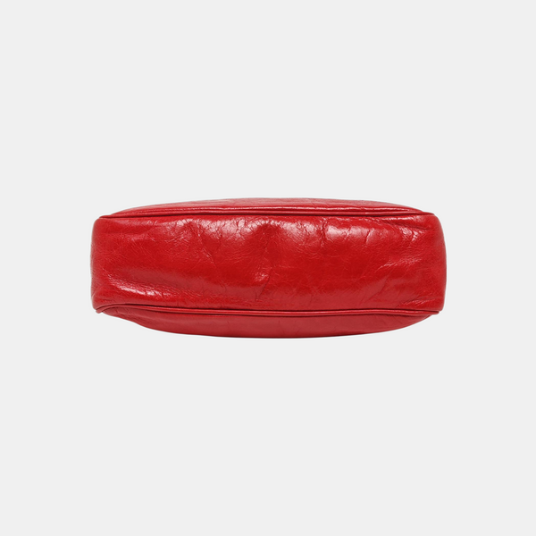 Calfskin Shoulder Bag Red