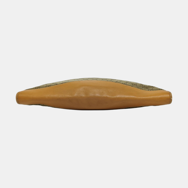 Canvas Clutch Green