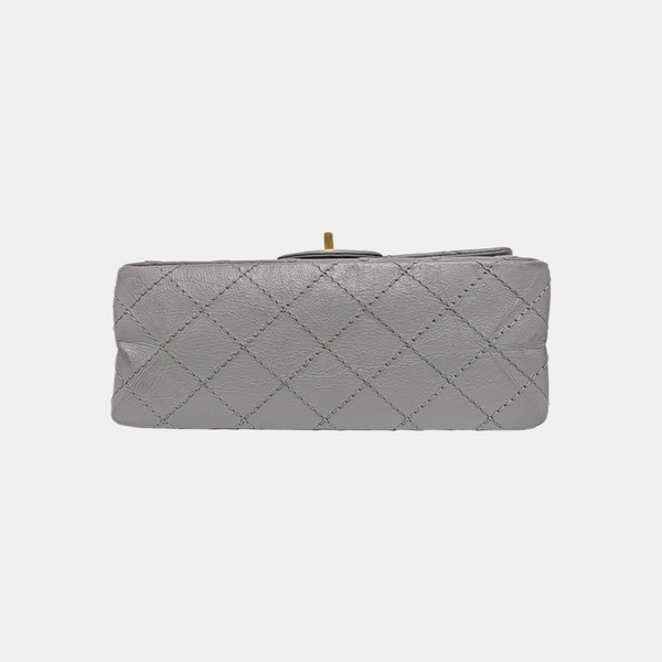2.55 224 (mini) Quilted Calfskin Gray