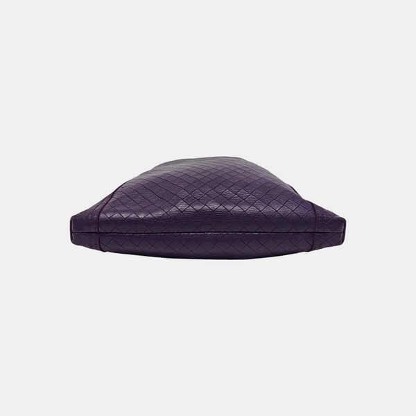 Calfskin Tote Bag Purple
