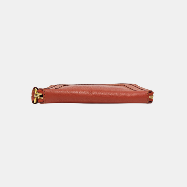 Marcie Calfskin Orange Wallet