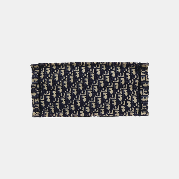 Book Tote Medium Oblique Canvas Blue
