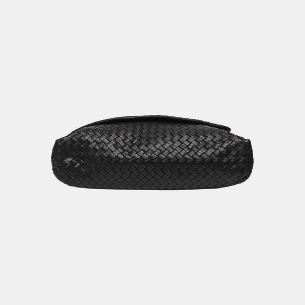 Calfskin Shoulder Bag Black